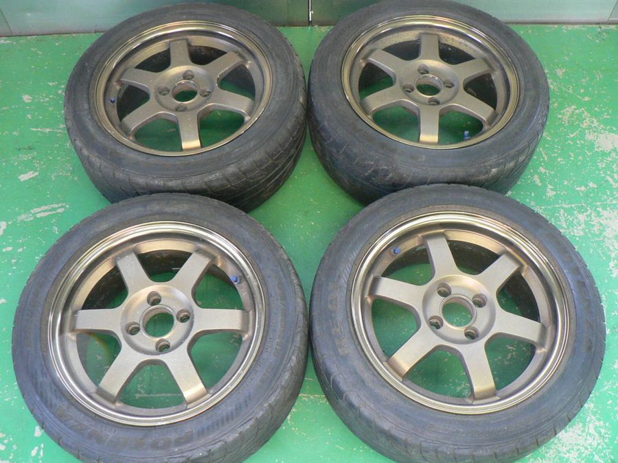 Rays Engineering TE37 4x100 15x7+35 [PAIR]