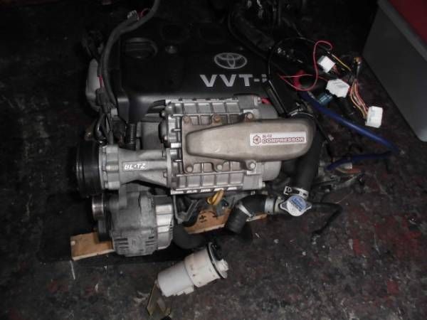 1NZ-FE with Blitz SuperCharger