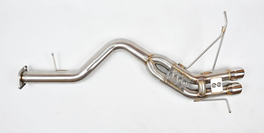 Berk Axle-Back Race Exhaust (Rear Muffler Delete) — BMW 135i (E82)