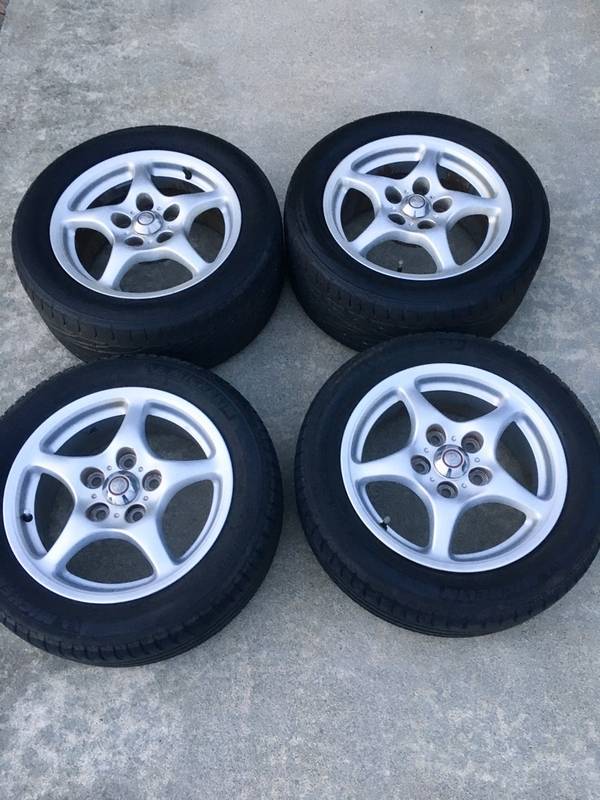 MR2 SW20 Rev V OEM 
Wheels — Used
