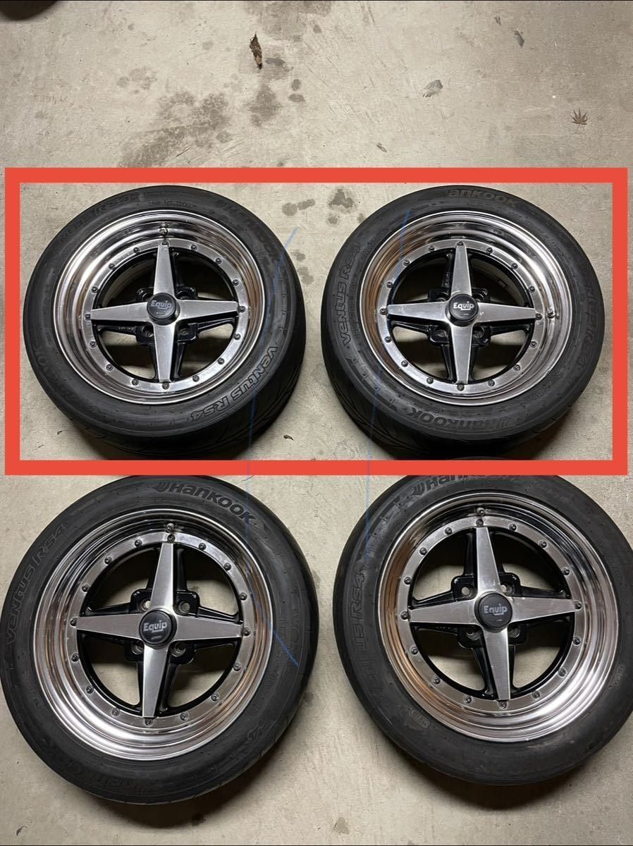 Work Equip 01 15x7+25 4x100 195/50R15
