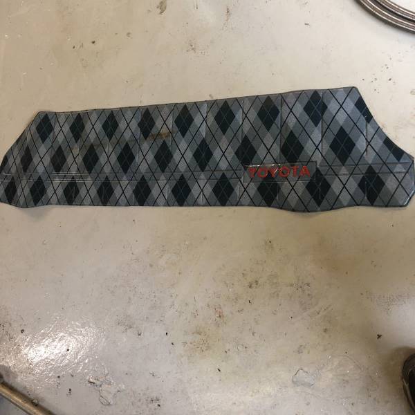 Toyota, MR2 AW11 luggage mat