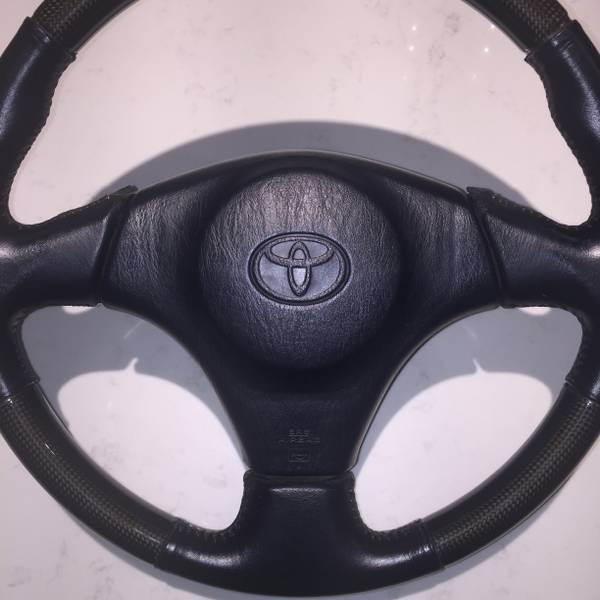JZA 80 SUPRA Kouki OEM OP Carbon Combi Steering