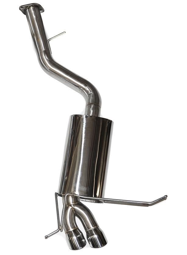 Berk Axle-Back Steet Performance Exhaust with Sport Muffler — BMW 135i (E82)