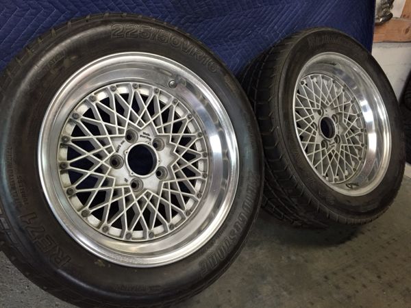 16x7+14 16x7.5+8 5x114.3 Volk Racing Mesh