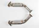 Berk 370z, 350z, G37, G35, VQ35HR & VQ37HR Resonated Test Pipes w/ CEL fix. — 370Z / G37 thumbnail 1