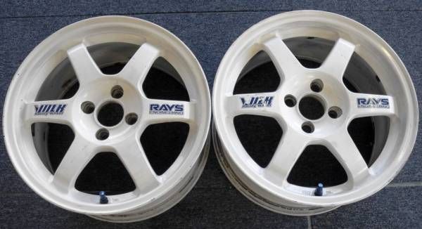 Rays Engineering TE37 16x8+46 4x100 (Pair)