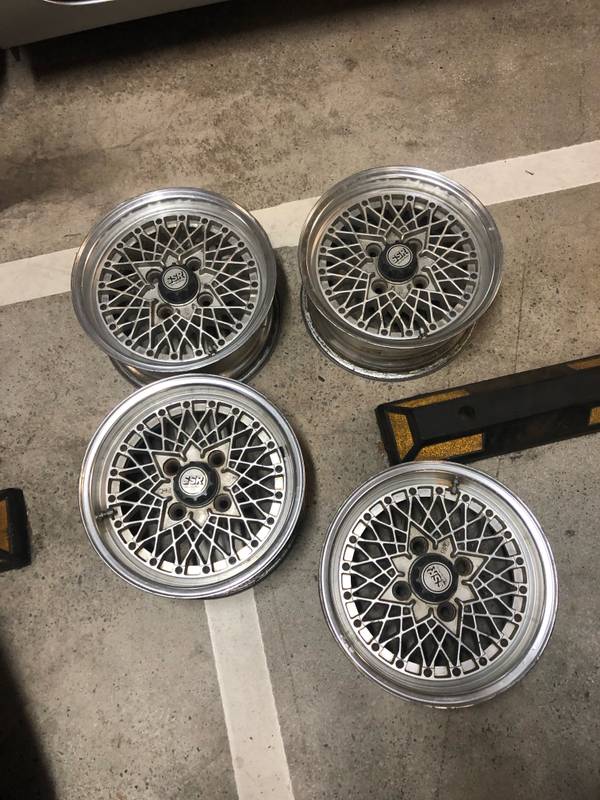 SSR Mesh 14x6.5 +20 4x114.3 (sold) — Used