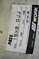 Work Equip 15x8+38 15x8.5+29 4x100 thumbnail 5
