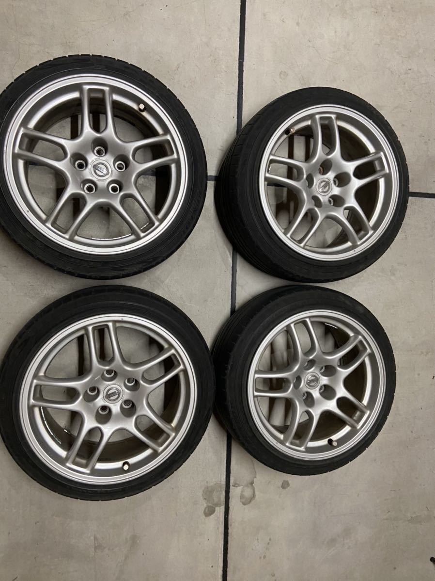 GT-R R33 OEM Wheels 17x8+30
