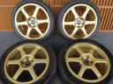 JUN Supra JZA80 Advan AVS Model 6 18x8+35 17x11+53 5x114.3 thumbnail 1
