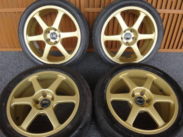 JUN Supra JZA80 Advan AVS Model 6 18x8+35 17x11+53 5x114.3