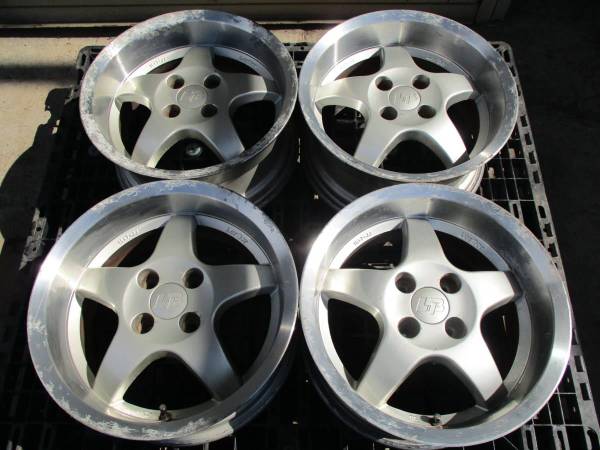 LorBer (LoadBear/RollBear) Star Wheels 15x7+28 4x100 — Used