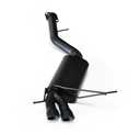 Berk Downpipe Back Street Performance Exhaust – Ceramic Coated Black — BMW 135i (E82) thumbnail 2