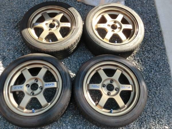 RAYS TE37 Bronze 15x7J +35 4x100