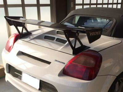 MRS ZZW30 Voltex CF 3D GT Wing