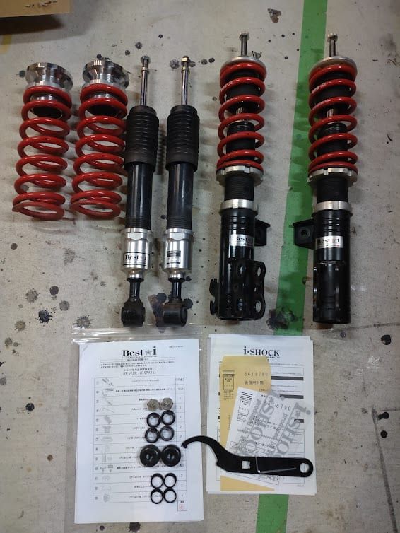 RS★R i-Best coilovers for GR Yaris GXPA16 
