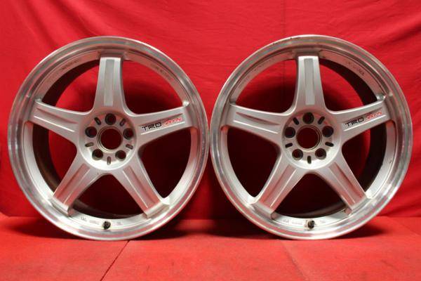 TRD T3 5x100 18x7.5+45 Pair — Used